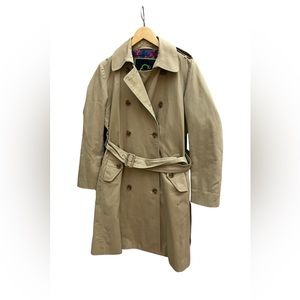 C. Wonder Double Breasted Khaki Trench Coat